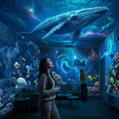 ✈️100K+ Sold 💡Newly Upgraded Immersive Projector