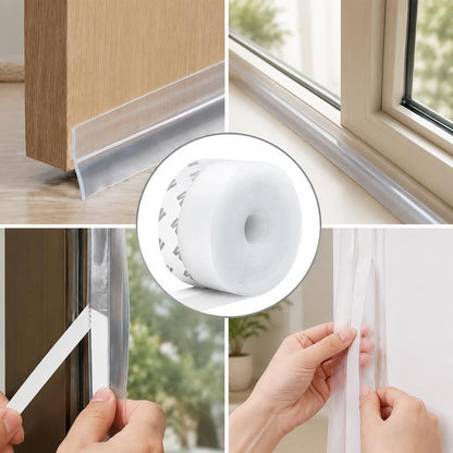 (5M/16.4FT) Silicone Seal Strip For Door And Window