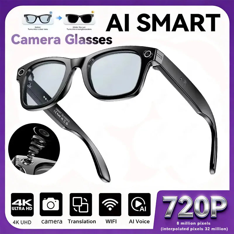 New Upgrade Smart glasses With Camera