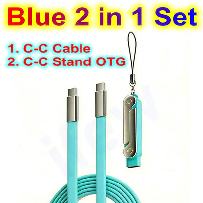 240W Fast Charging Data Cable for iPhone/Android/Tablets